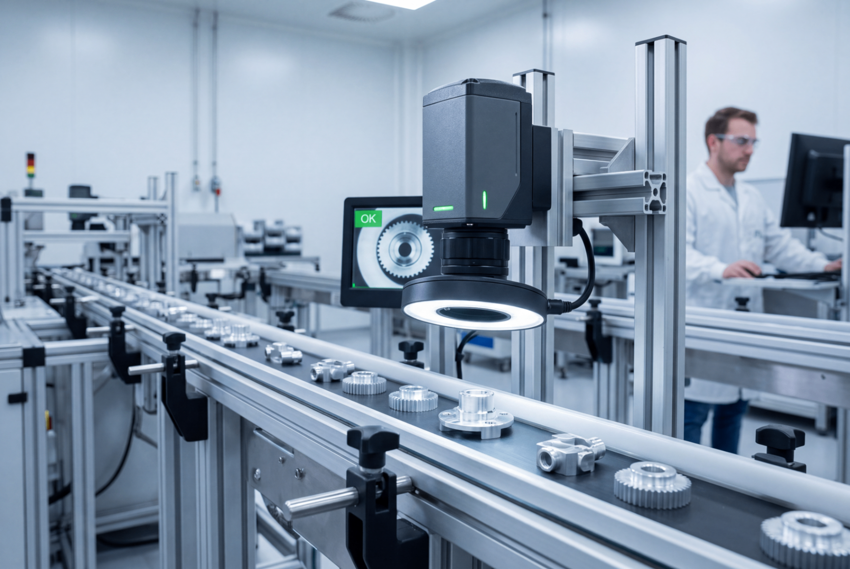 Inline-kvalitetskontroll i precisionstillverkning